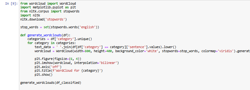 wordcloud code
